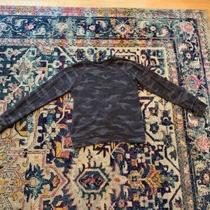 Athleta Girl wrap back sweatshirt